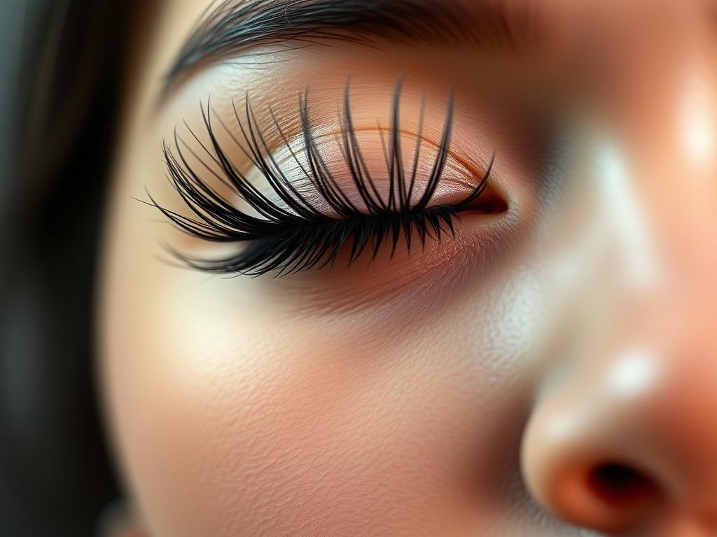 Russian Volume Lashes session at Xenoblox